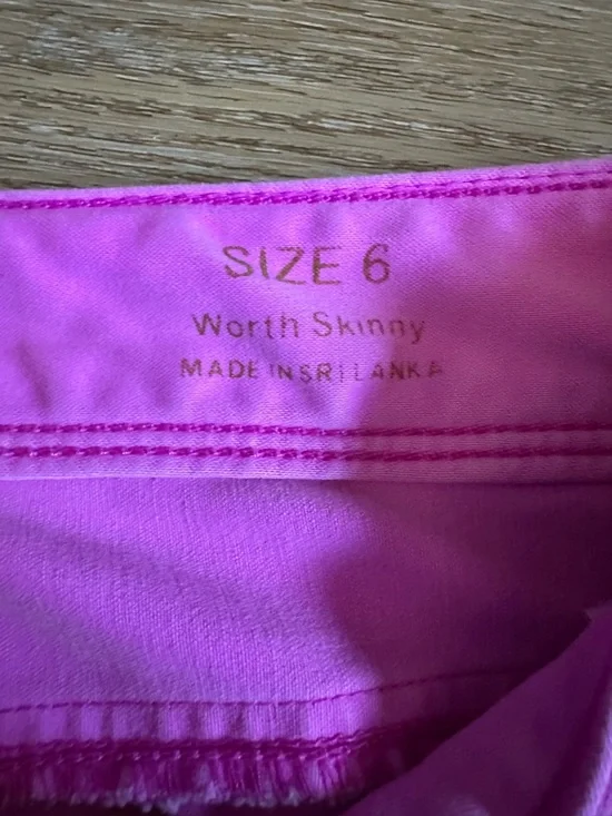 Lilly Pulitzer Bright Pink Skinny Jeans - Picture 3 of 4